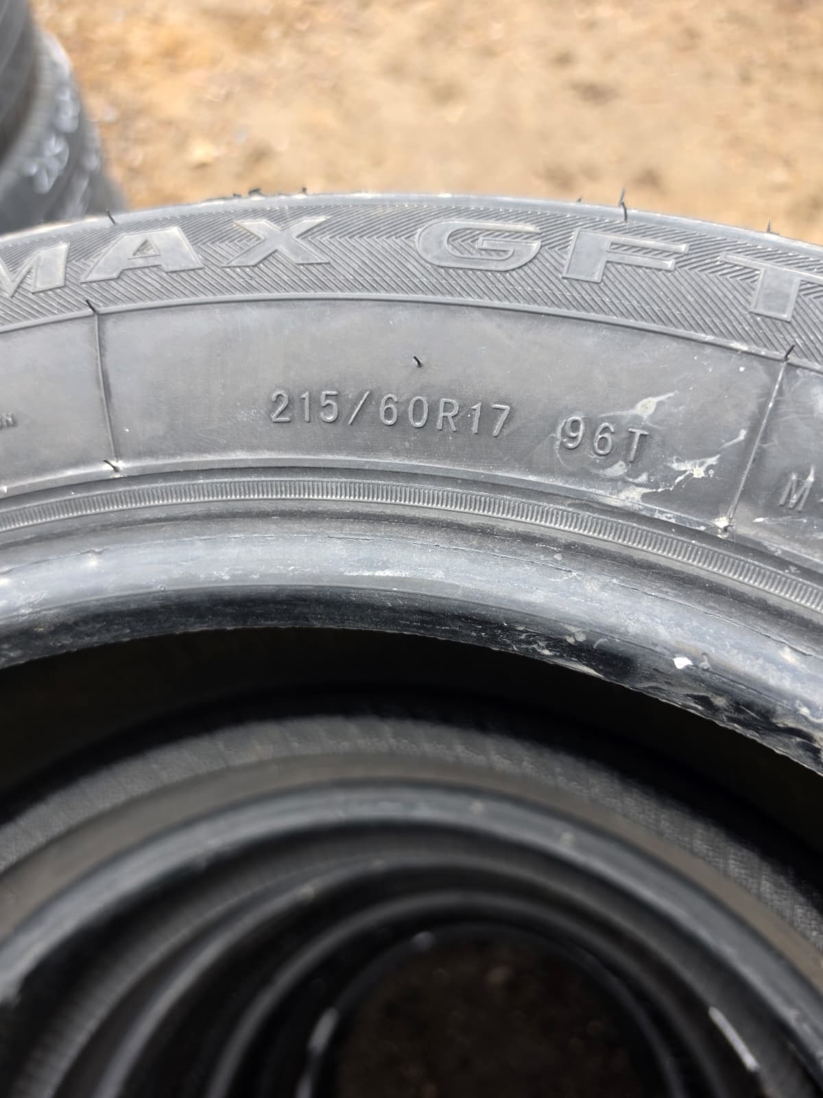 215/60R17 Pair (2 Used Tires) Eldorado TourMax GFT