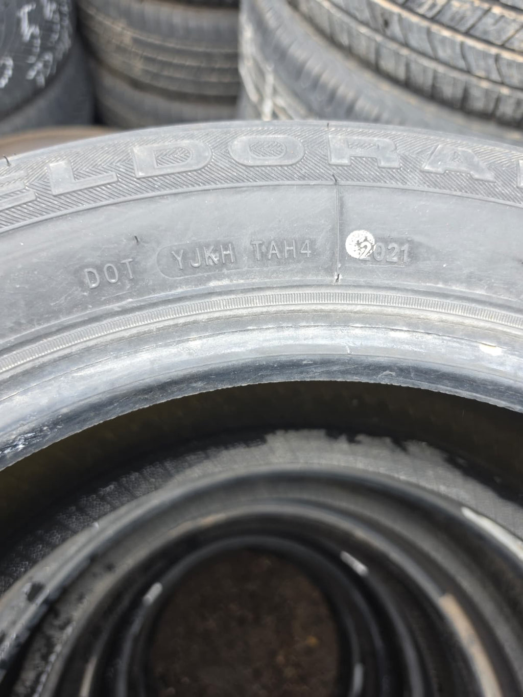 215/60R17 Pair (2 Used Tires) Eldorado TourMax GFT
