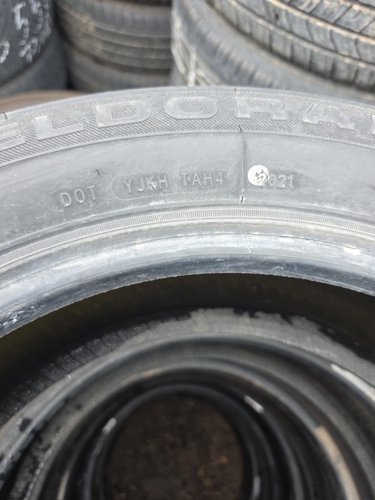 215/60R17 Pair (2 Used Tires) Eldorado TourMax GFT