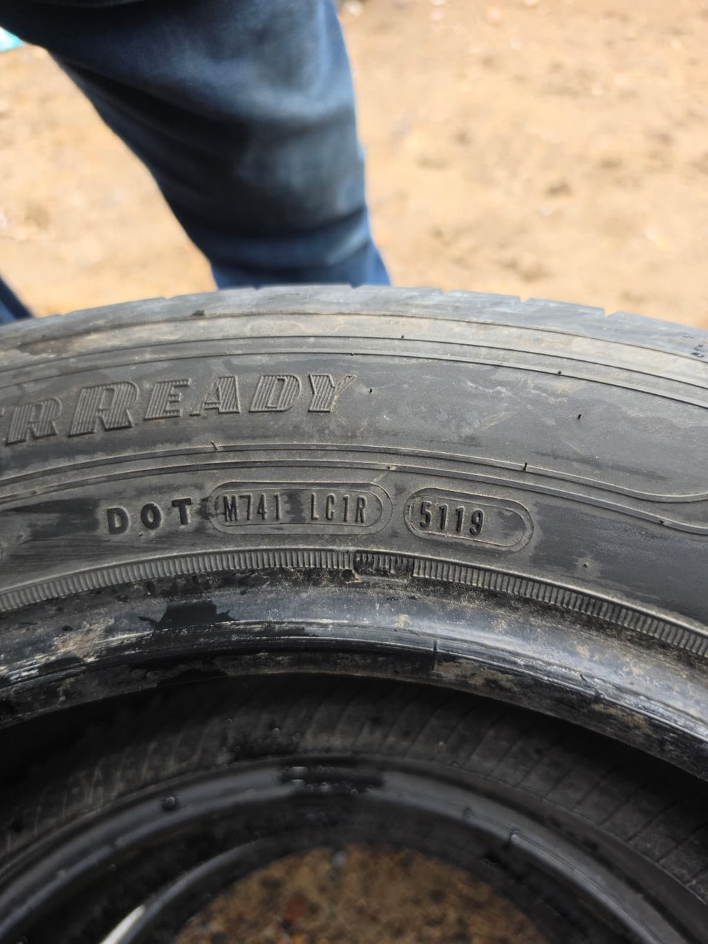 225/60R17 (3 Used Tires) Goodyear Assurance