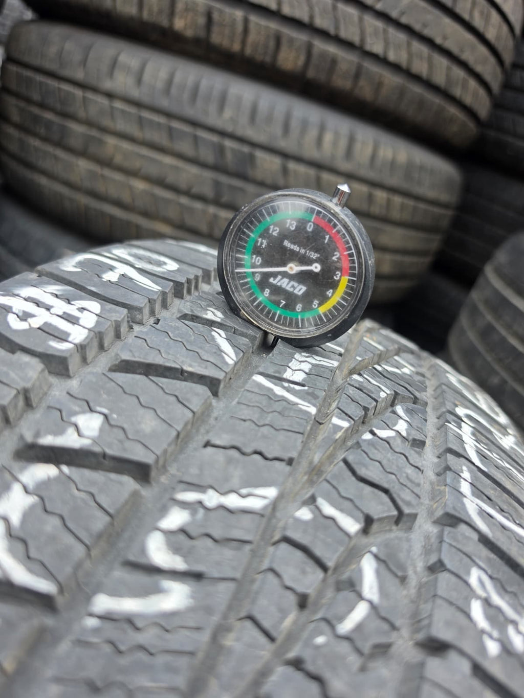 225/60R17 (3 Used Tires) Goodyear Assurance