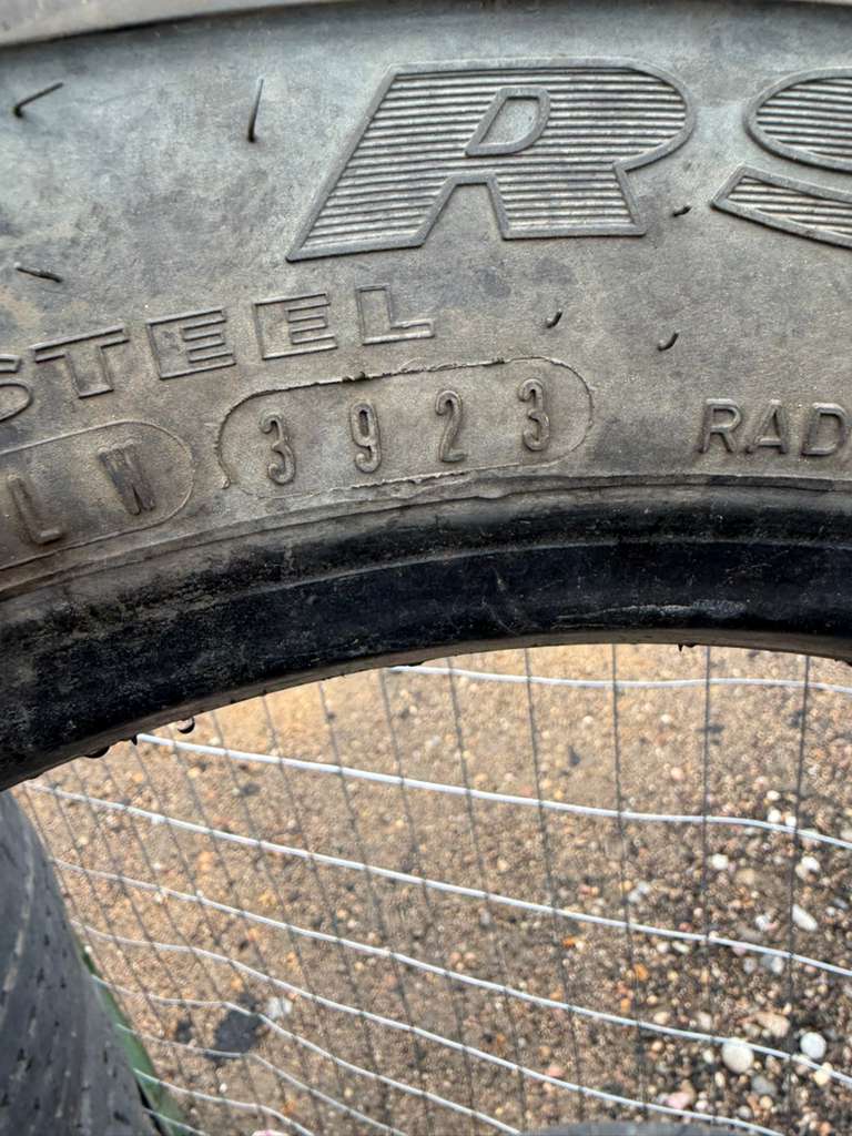 225/70R19.5 Set (4 Used Tires) Goodyear G6477 RSS