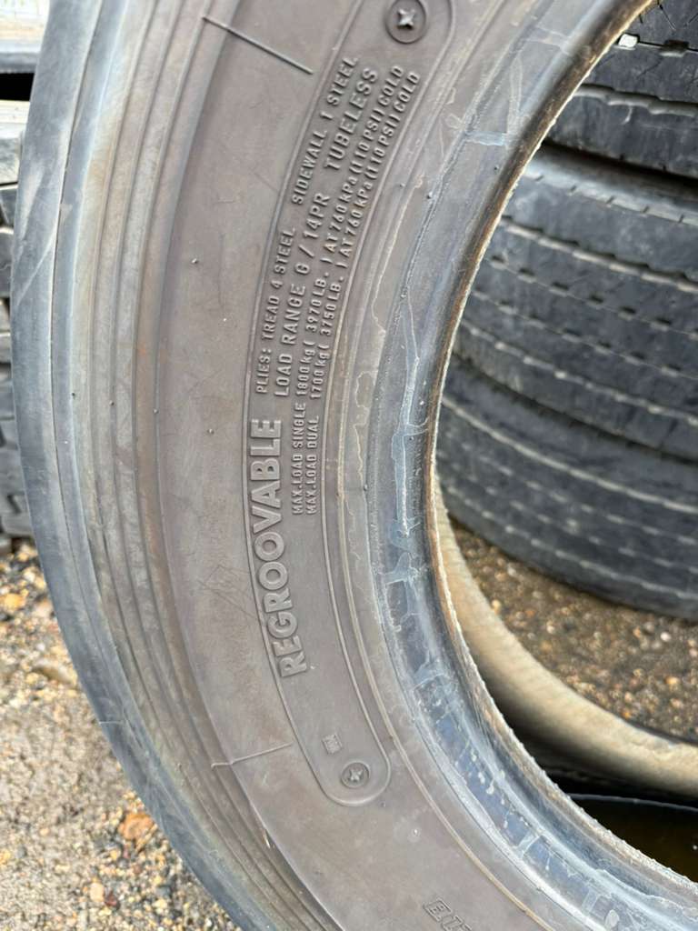 225/70R19.5 Single (1 Used Tire) Bridgestone R238