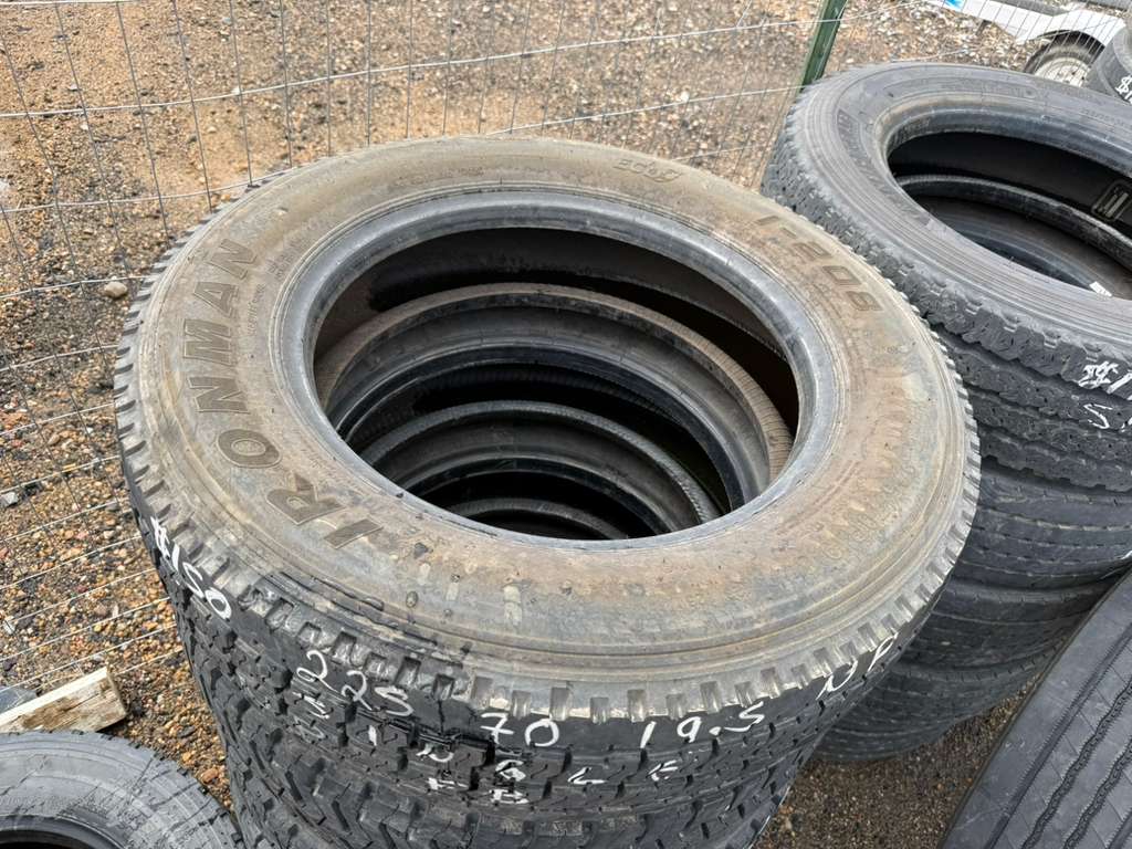 225/70R19.5 Single (1 Used Tire) Ironman I-208