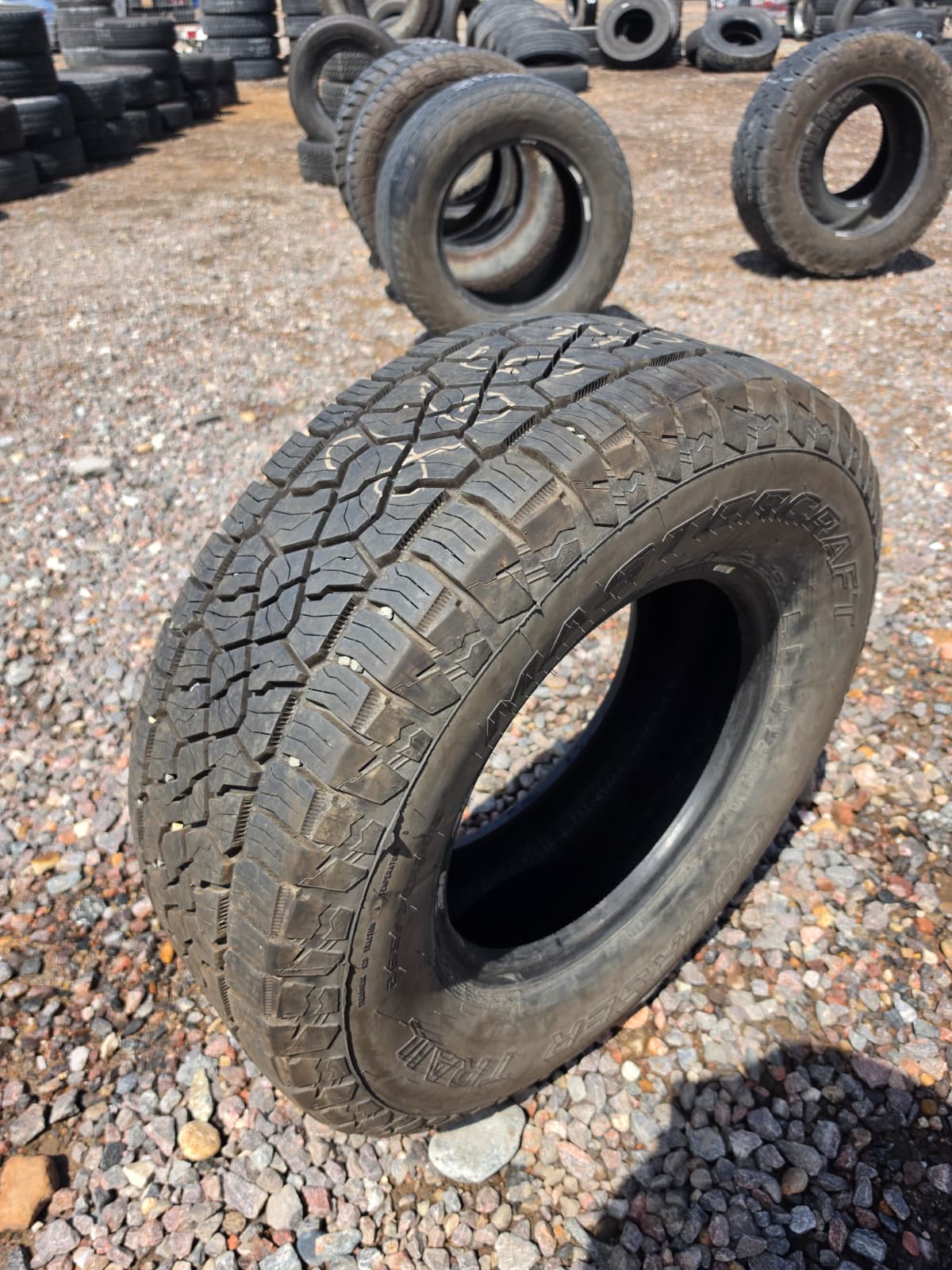265/70R16 Single (1 Used  Tire) Mastercraft Courser