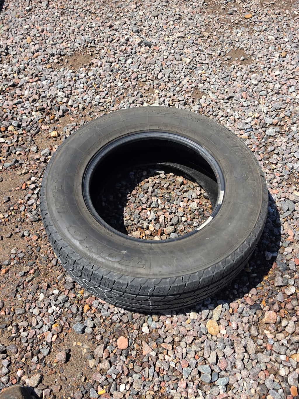 255/70R18 Single (1 Used Tire) Toyo Open Country