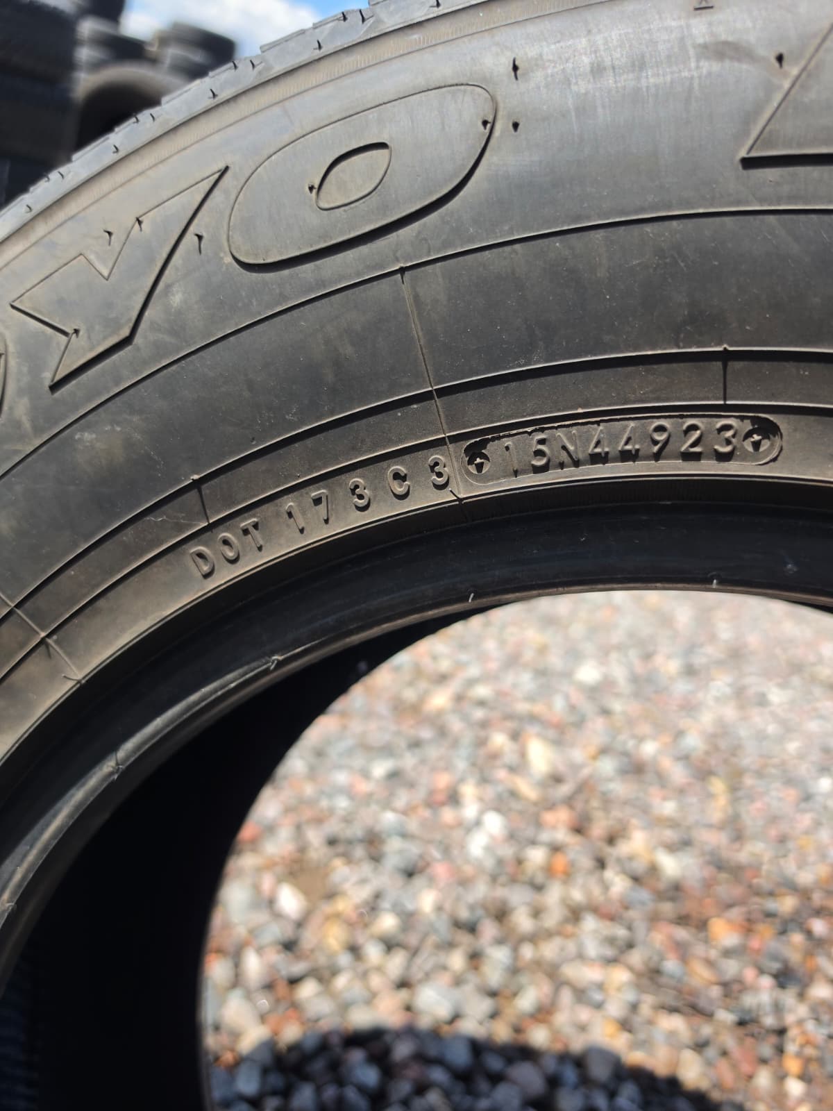 255/70R18 Single (1 Used Tire) Toyo Open Country