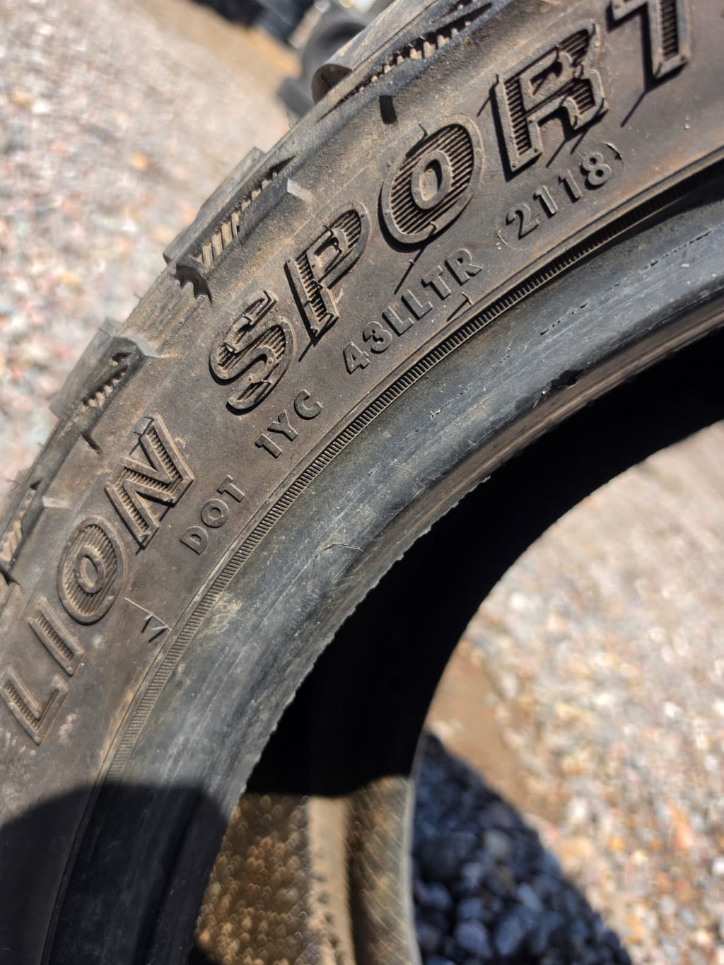 LT33×12.50R22 Single (1 Used Tire) Leao Lion Sport