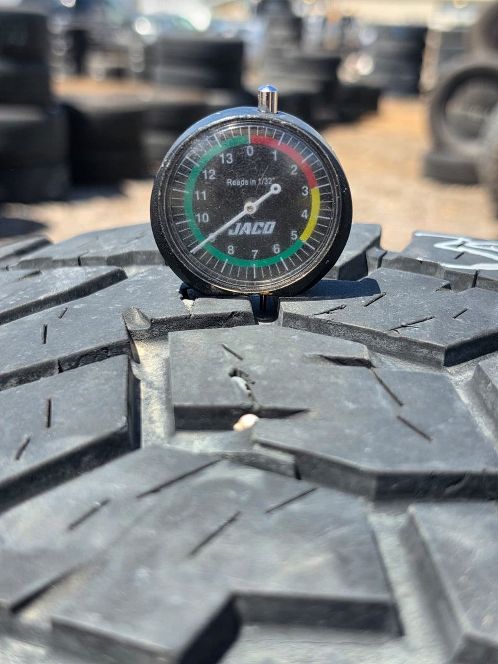 LT35×12.50R20 Single (1 Used Tire) Toyo Open Country
