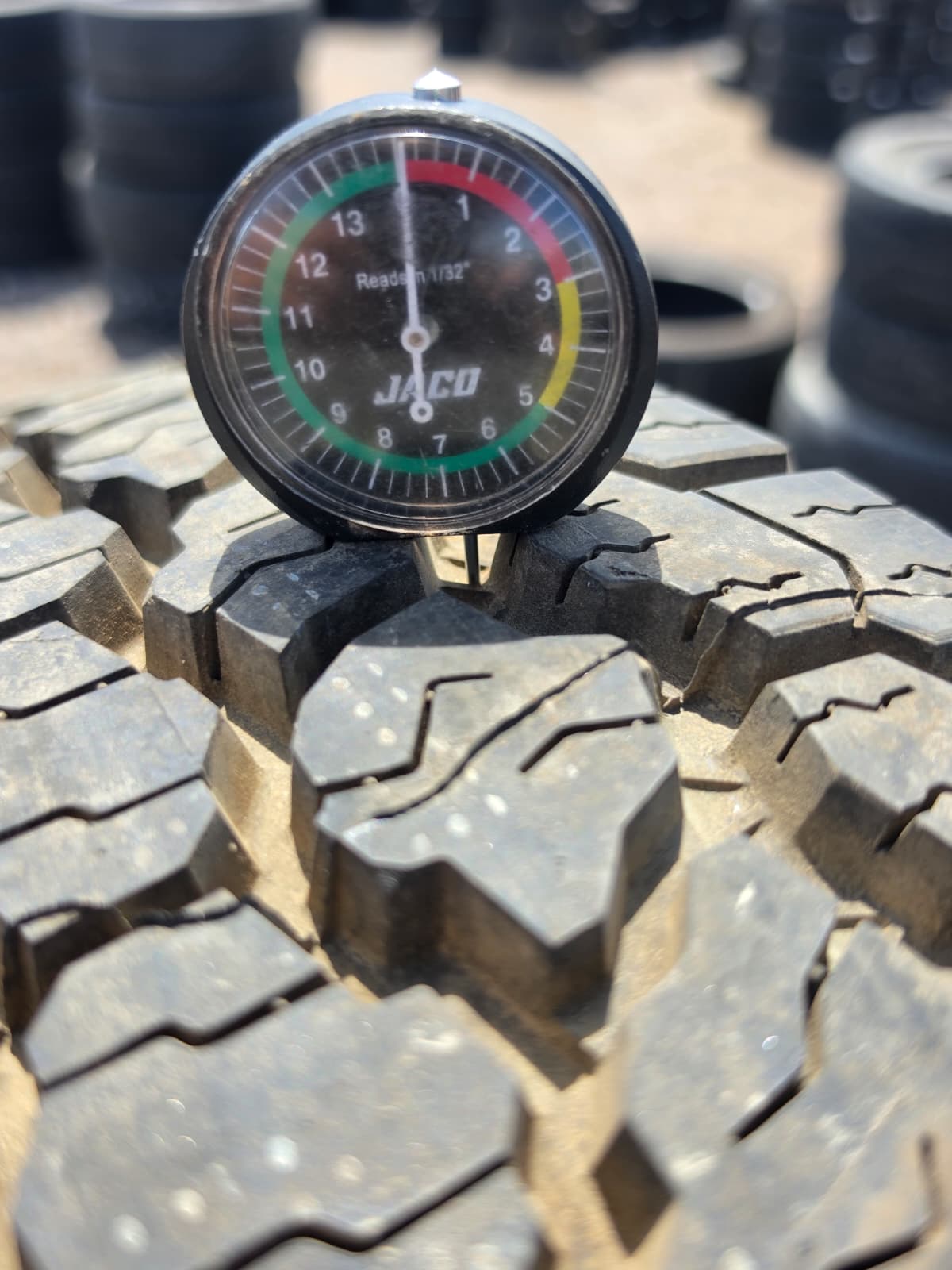 LT275/65R18 Set (4 Used Tires) Goodyear Wrangler