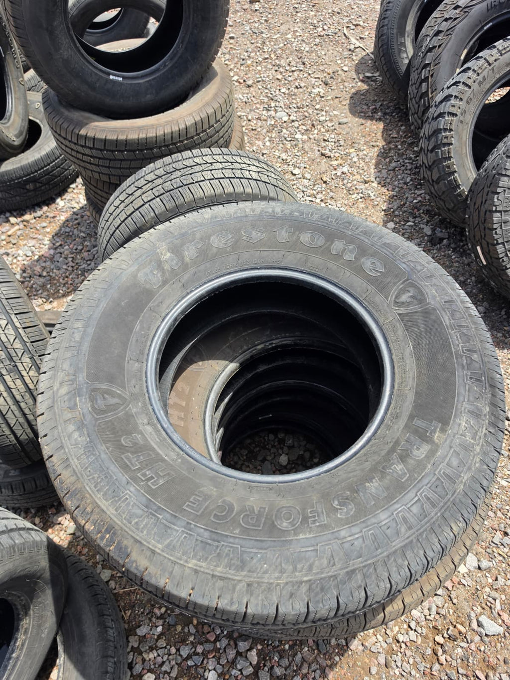 LT265/75R16 Set (4 Used Tires) FireStone Transforce HT2
