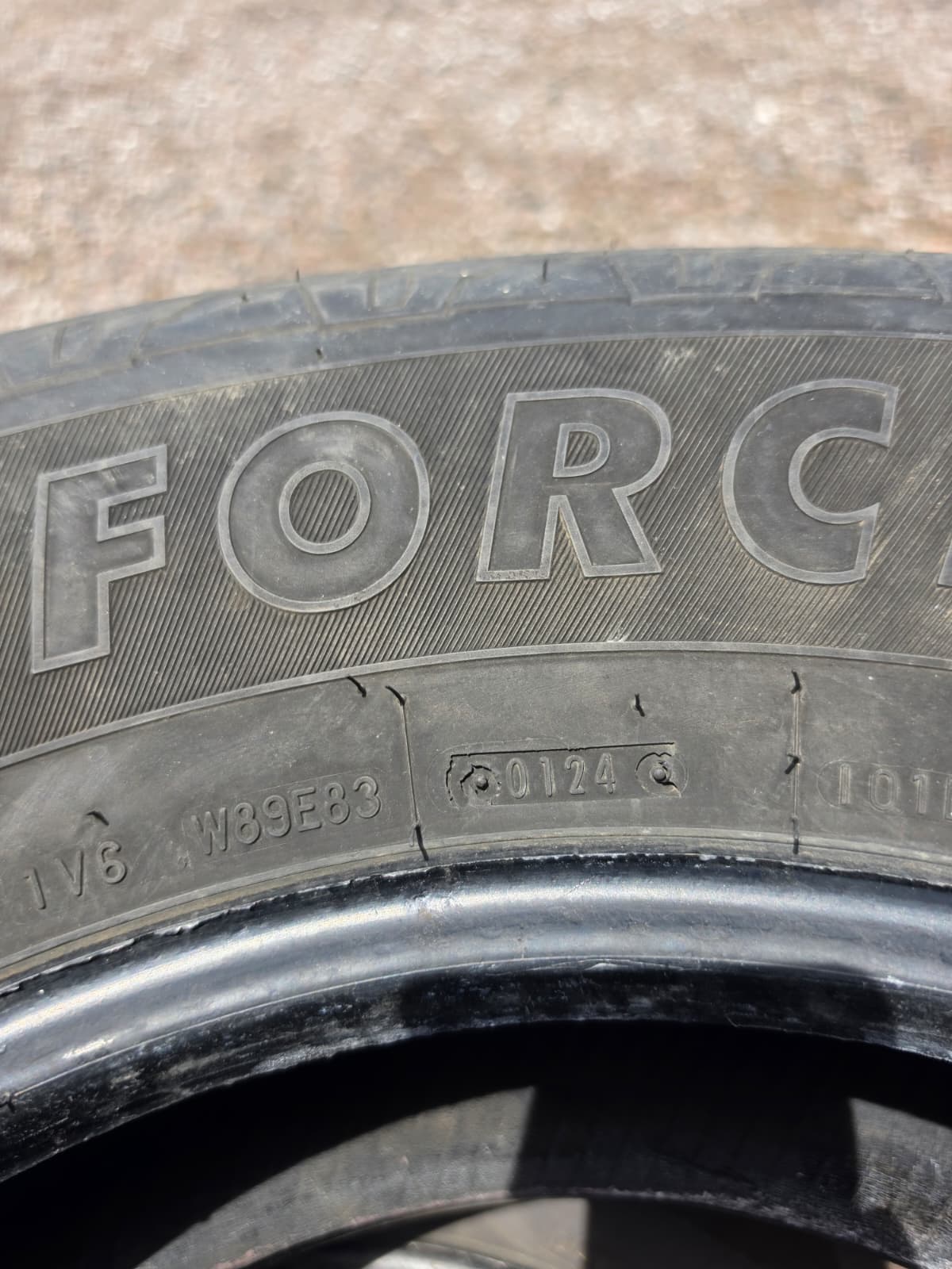 LT265/75R16 Set (4 Used Tires) FireStone Transforce HT2