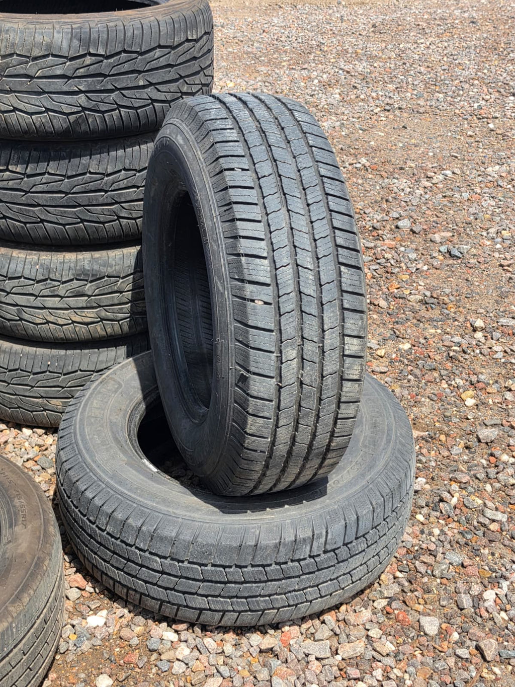 235/70R16 Pair (2 Used Tires) Michelin X LT