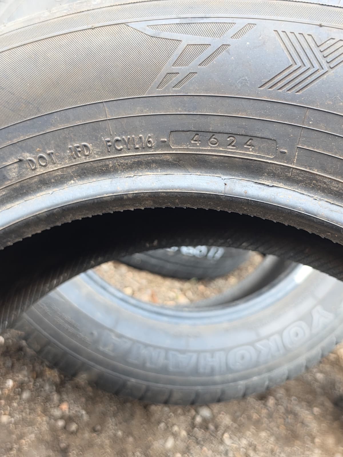 225/60R17 Set (4 Used Tires) Yokohama Geolandar G91