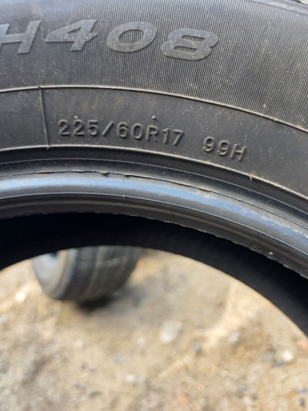 225/60R17 Pair (2 Used Tires) Sailun Atrezzo