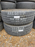 225/60R17 Pair (2 Used Tires) Mastercraft Stratus AS