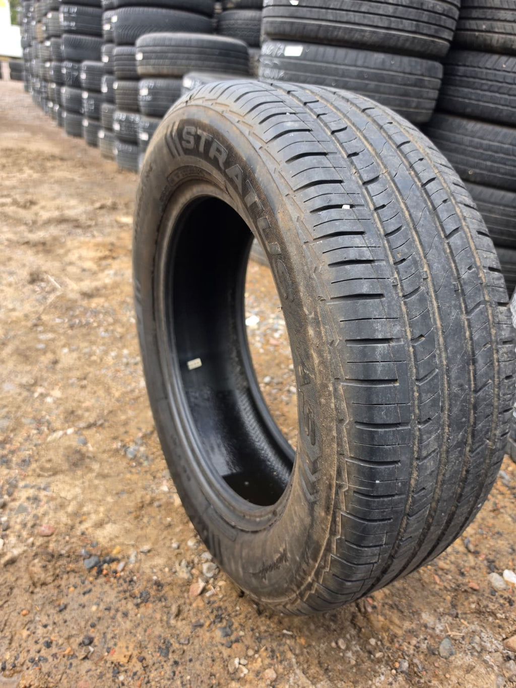 225/60R17 Pair (2 Used Tires) Mastercraft Stratus AS