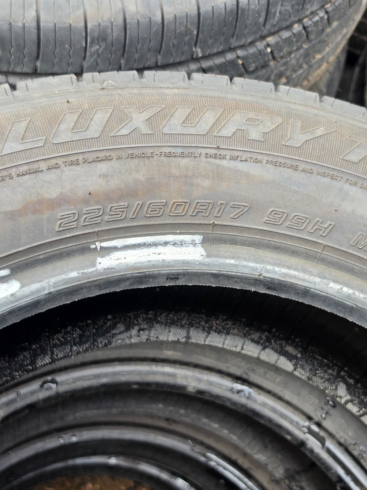 225/60R17 Set (2 Used Tires) Mazama Tire Reputation