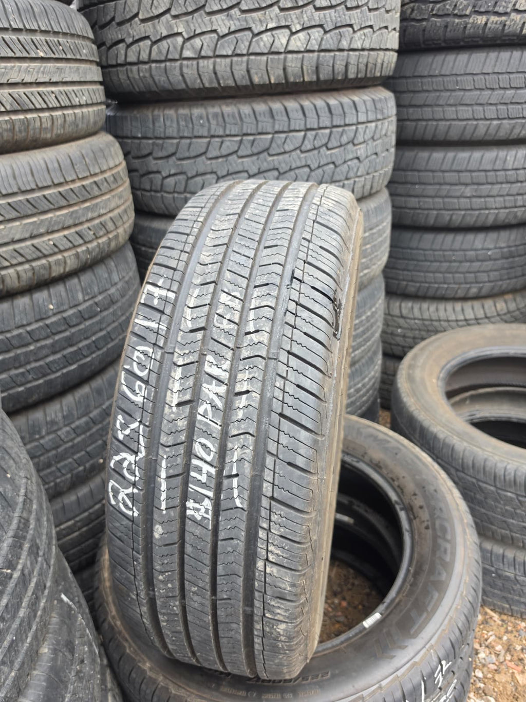 225/60R17 Pair (2 Used Tires) Arizonian Silver Edition