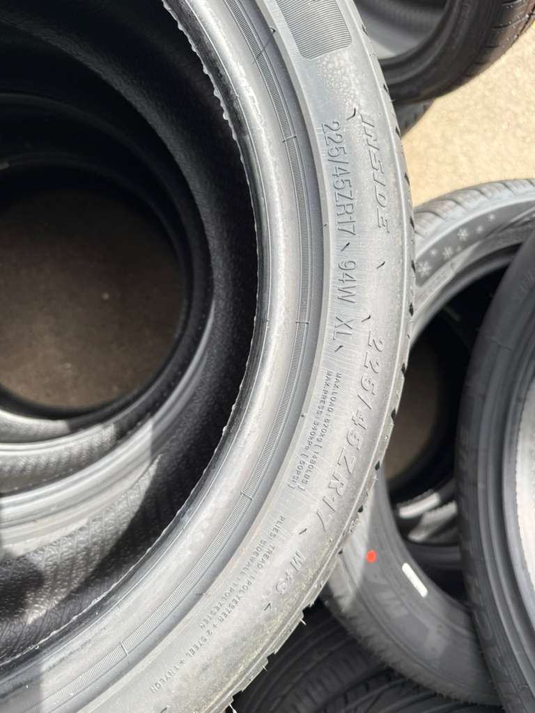 225/45R17 Pair (2 Brand New Tires Left!!) Thunderer Mach V