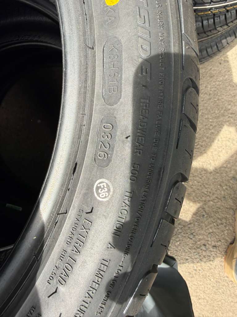 225/45R17 Pair (2 Brand New Tires Left!!) Thunderer Mach V