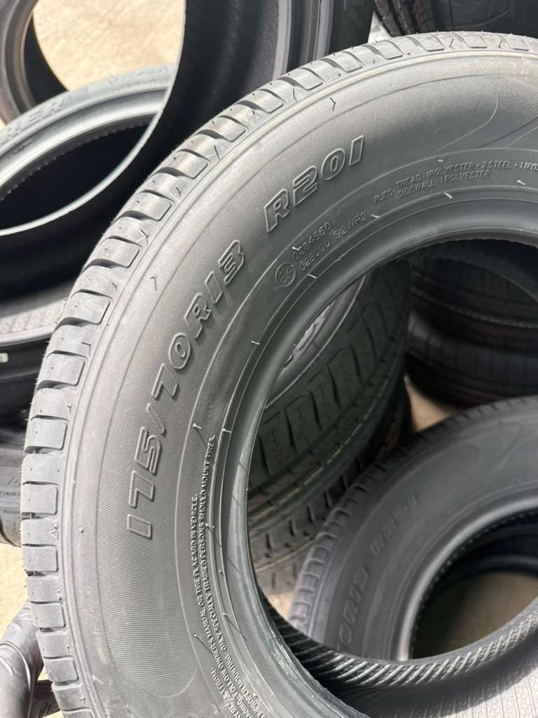 175/70R13 Set (4 Brand New Tires) Thunderer Mach 1