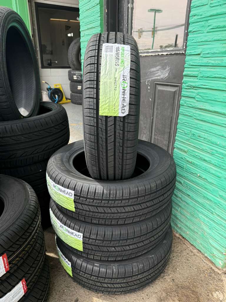 185/65R15 Set (4 Brand New Tires) Ironhead Reflex IH01