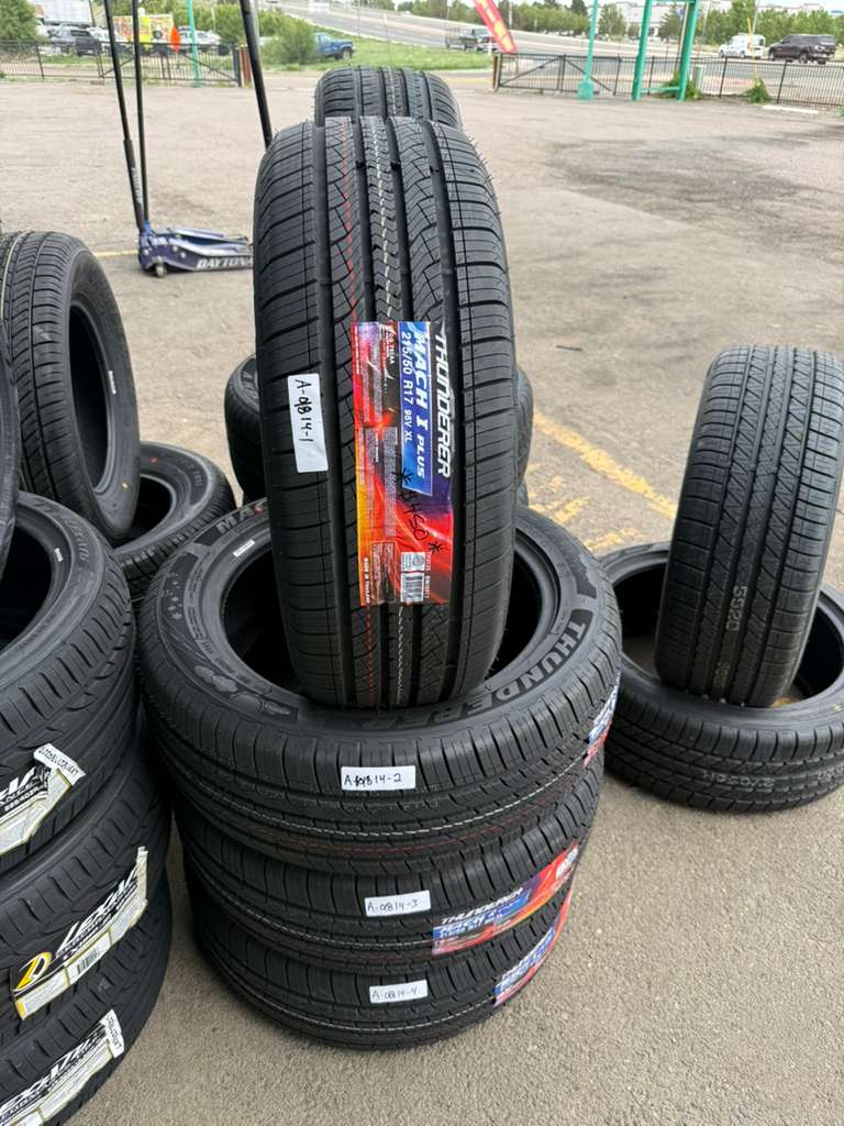 215/50R17 Set (4 Brand New Tires) Thunderer Mach 1 Plus
