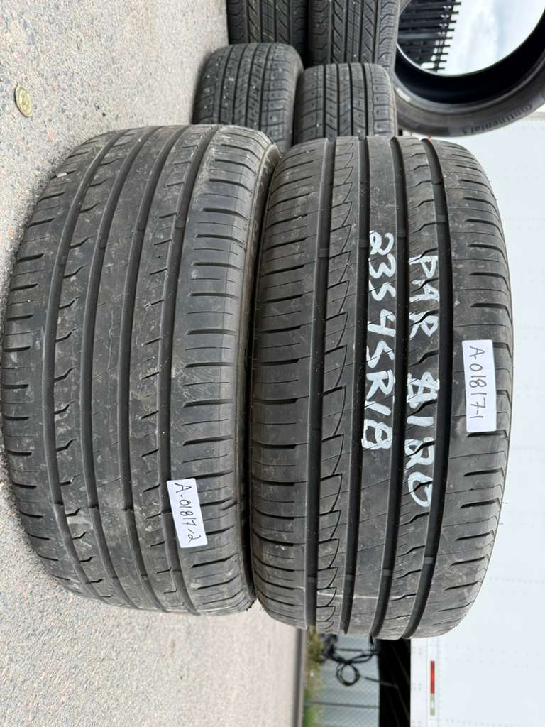 235/45R18 Pair (2 Used Tires) Ironman Imovegen 2 AS