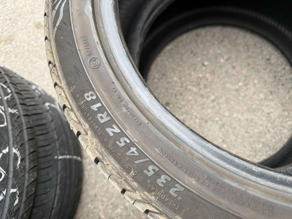 235/45R18 Pair (2 Used Tires) Ironman Imovegen 2 AS