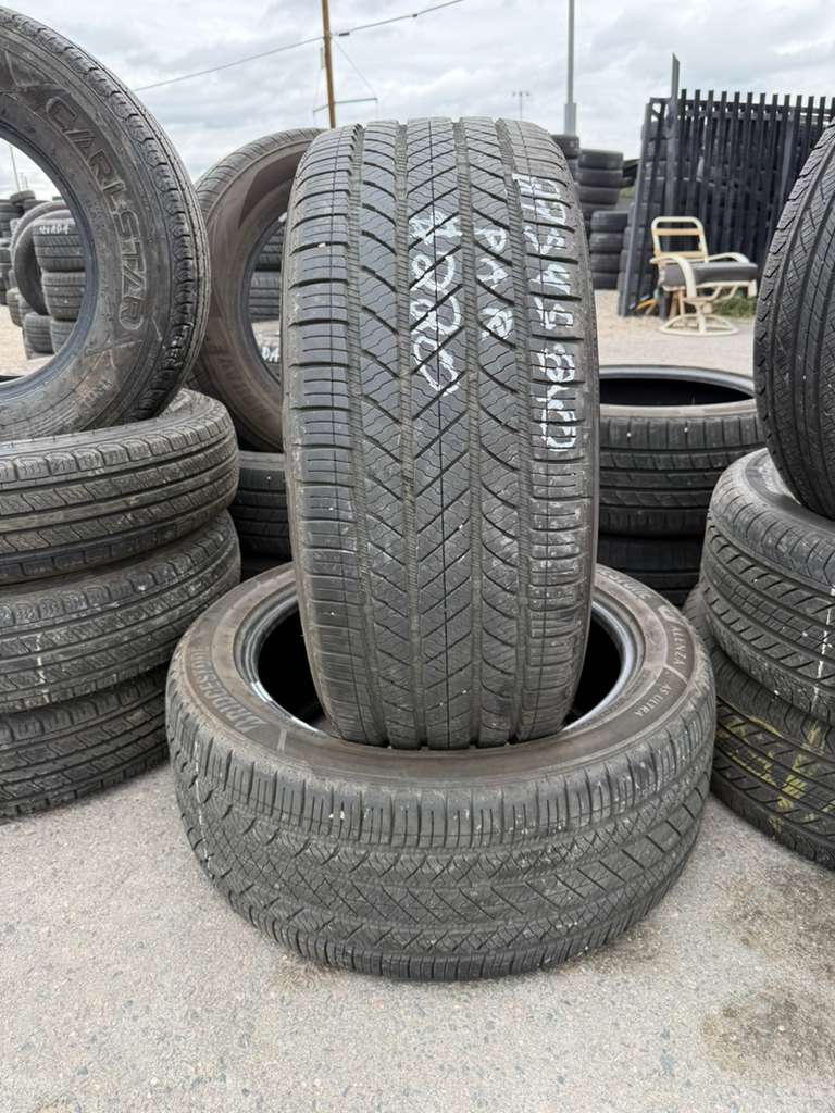 275/45R20 Pair (2 Used Tires) Bridgestone Alenza AS Ultra