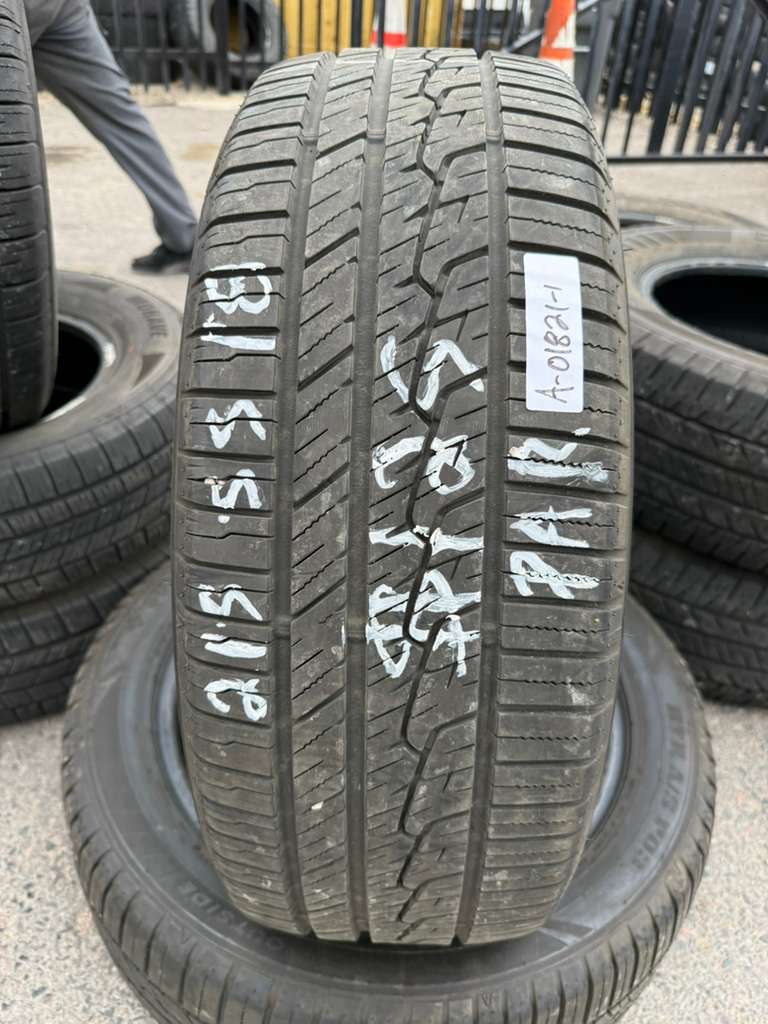 215/55R18 Pair (2 Used Tires) Sumitomo HTR A/S P03