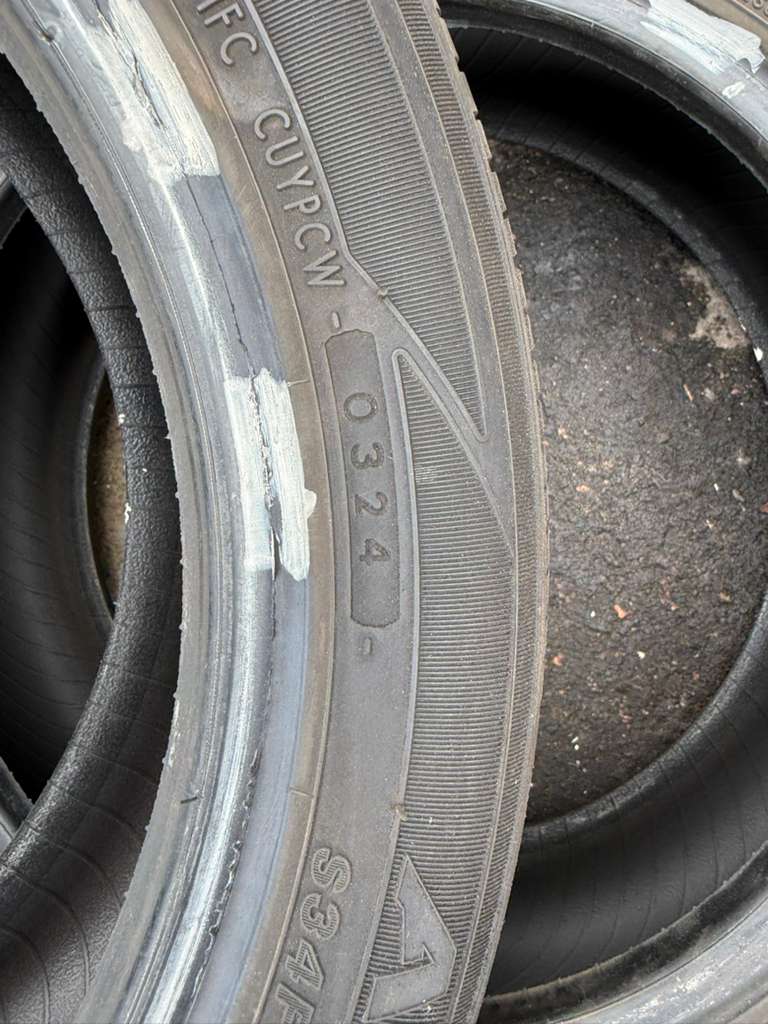 175/55R15 Pair (2 Used Tires) Yokohama Avid