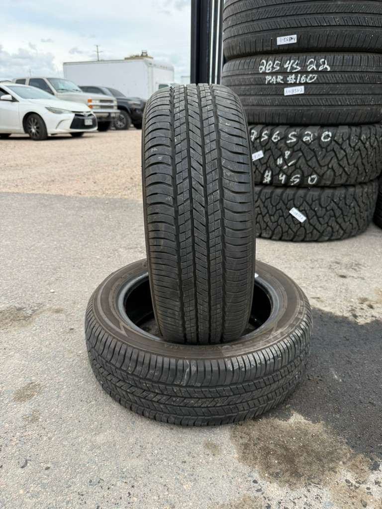 175/55R15 Pair (2 Used Tires) Yokohama Avid