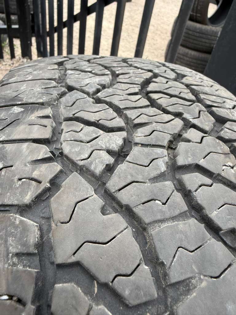 235/65R16C Pair (2 Used Tires) Goodyear Wrangler Workhorse AT