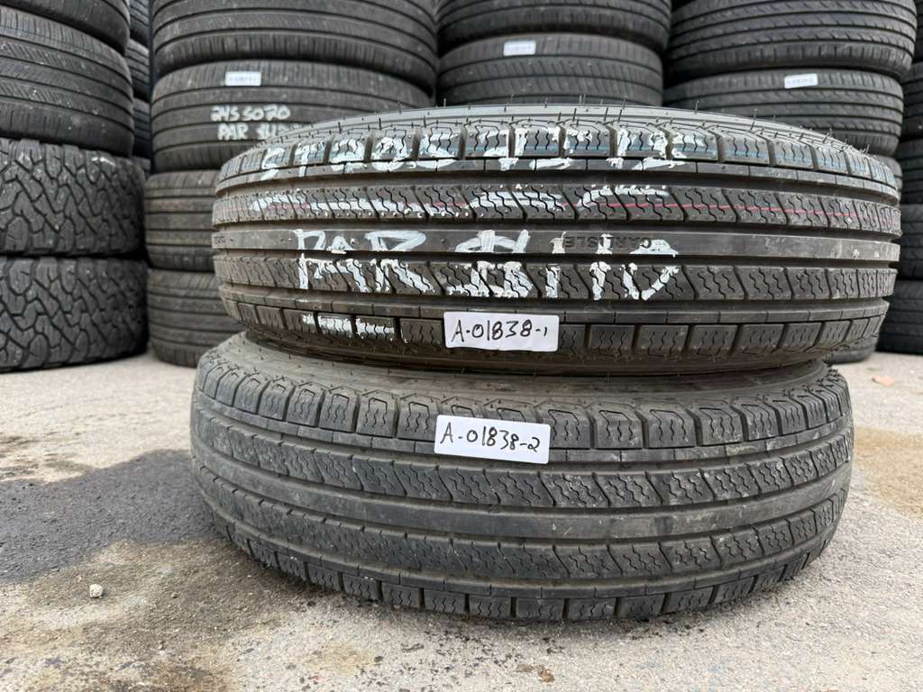 ST205/75R15 Pair (2 Used Tires) Carlisle Radial Trail