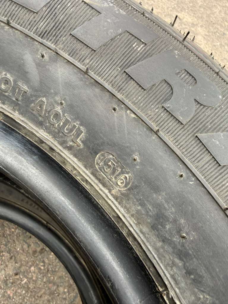 ST205/75R15 Pair (2 Used Tires) Carlisle Radial Trail