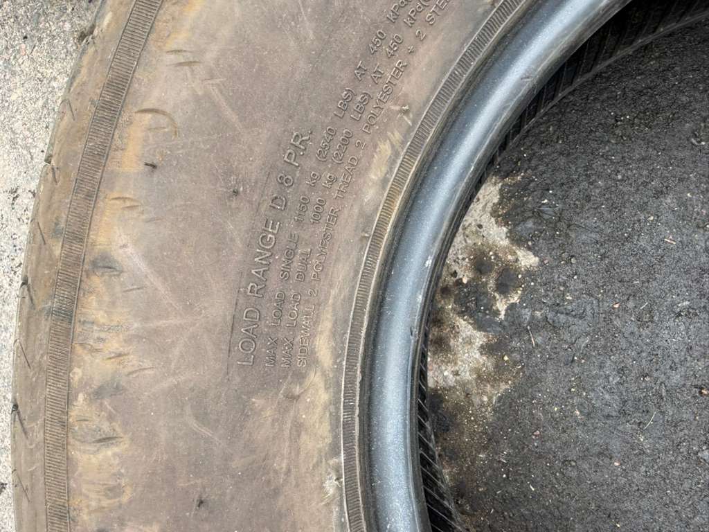 ST225/75R15 Pair (2 Used Tires) Westlake Super