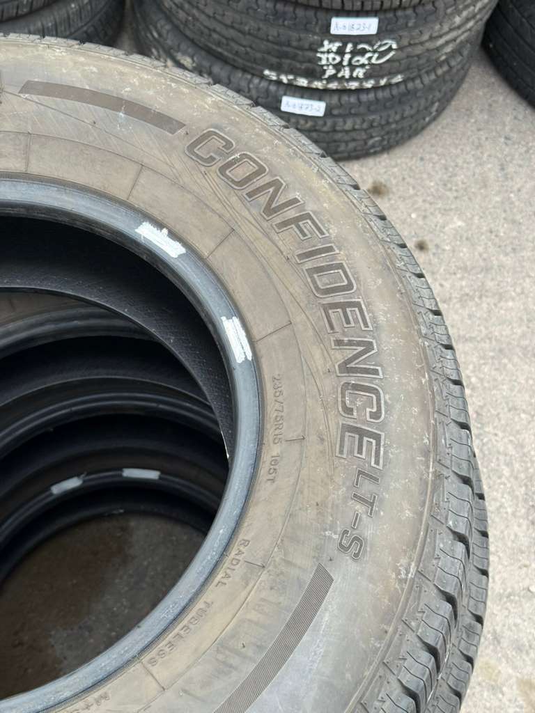 235/75R15 Set (4 Used Tires) Caldera Condifence LT-S