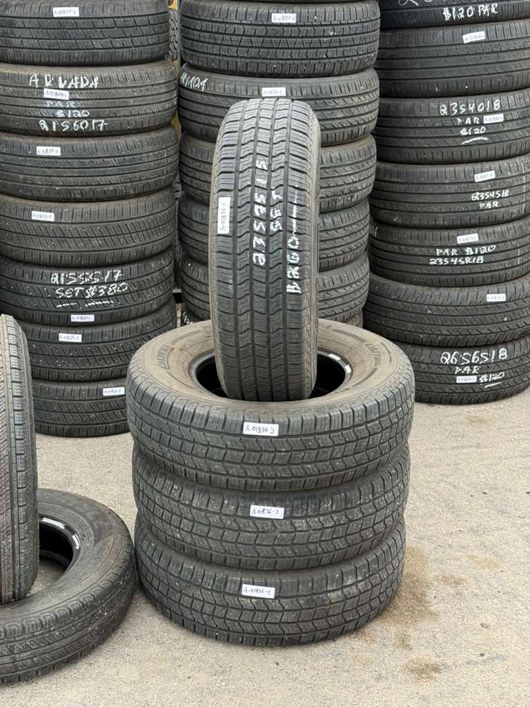 235/75R15 Set (4 Used Tires) Caldera Condifence LT-S