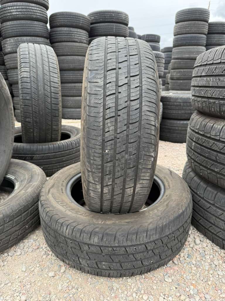 195/65R15 Pair (2 Used Tires) Dean Tires Road Control