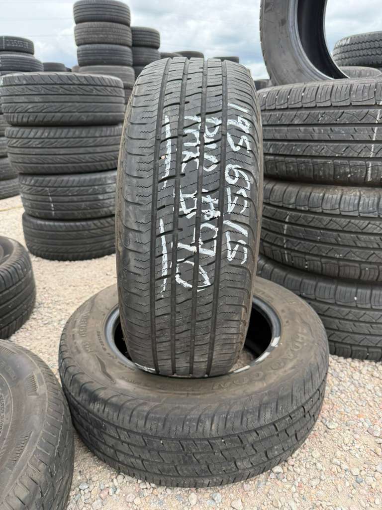 195/65R15 Pair (2 Used Tires) Dean Tires Road Control