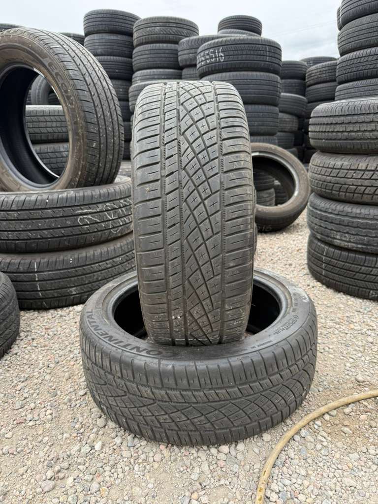 205/45R17 Pair (2 Used Tires) Continental Extreme Contact