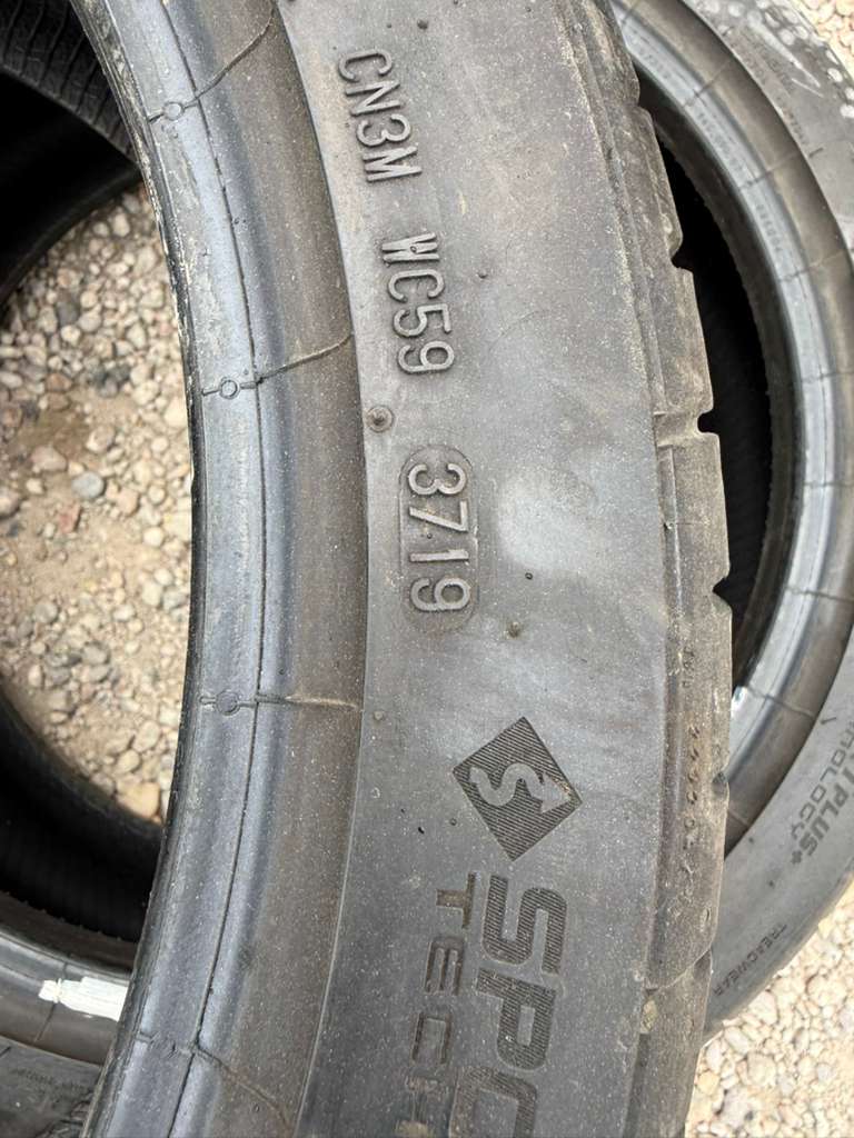 205/45R17 Pair (2 Used Tires) Continental Extreme Contact