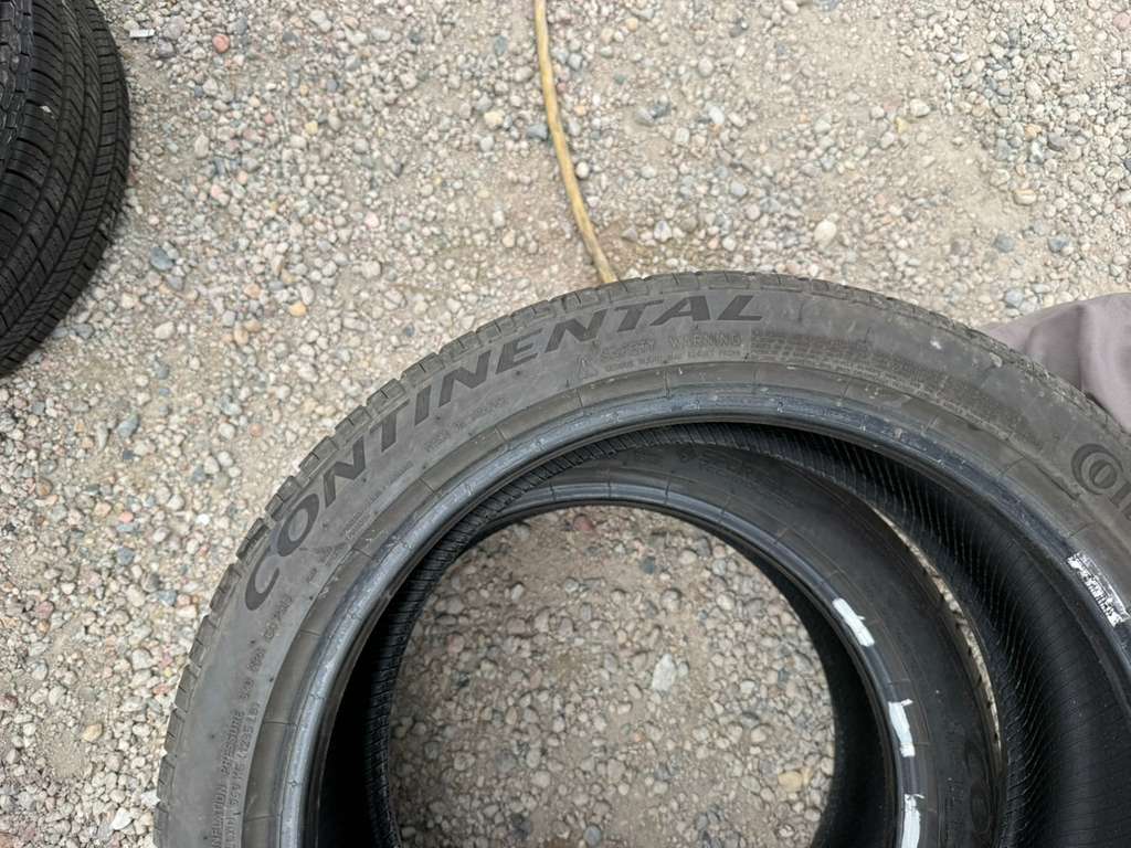 205/45R17 Pair (2 Used Tires) Continental Extreme Contact