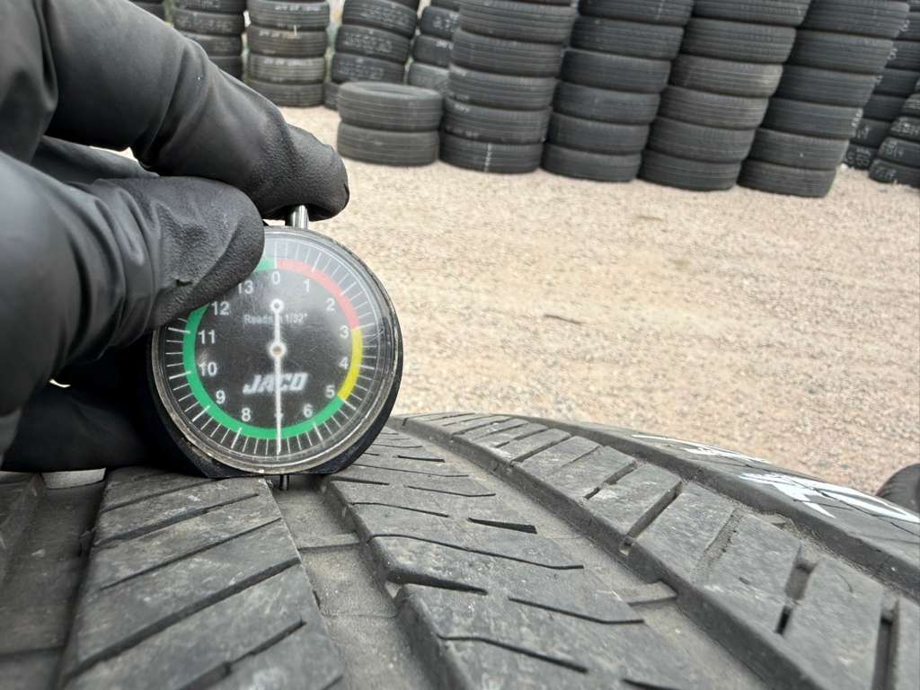 285/45R22 Pair (2 Used Tires) Goodyear Eagle Sport