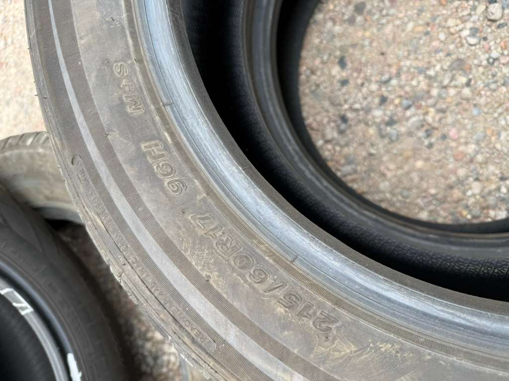 215/60R17 Pair (2 Used Tires) Ironman GR906