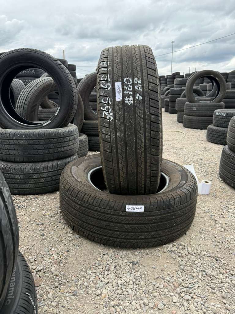 245/50R20 Pair (2 Used Tires) Pirelli P Zero