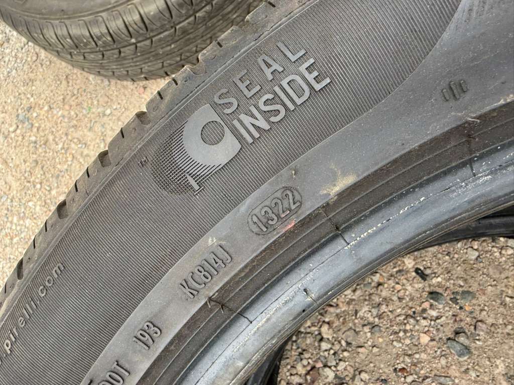 245/50R20 Pair (2 Used Tires) Pirelli P Zero