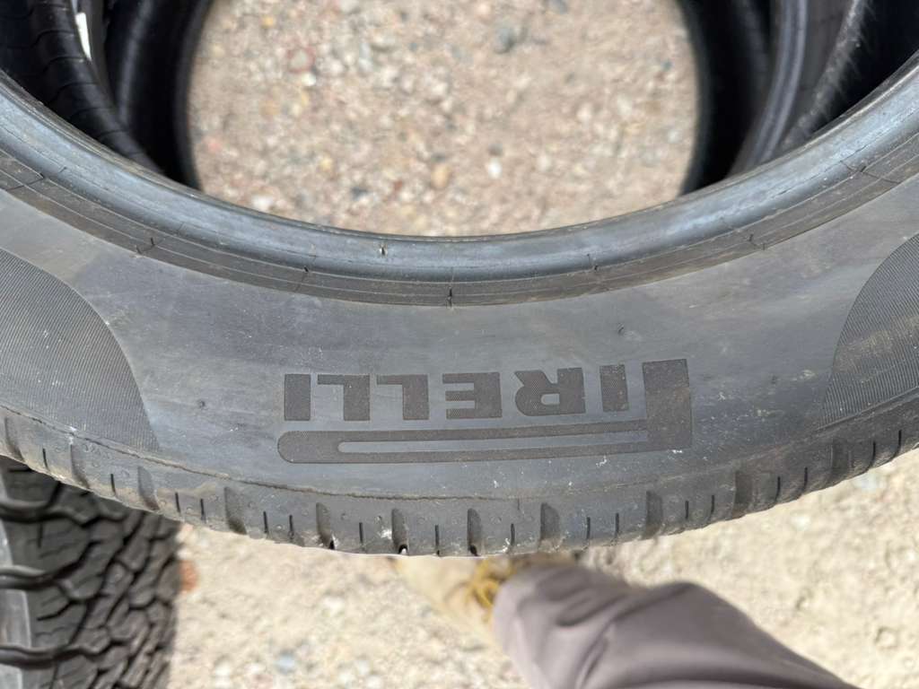 245/50R20 Pair (2 Used Tires) Pirelli P Zero